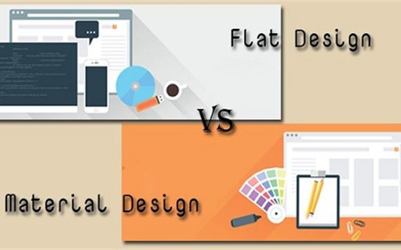 طراحی فلت و طراحی متریال، چه تفاوت هایی بین این دو نوع طراحی وجود دارد؟
